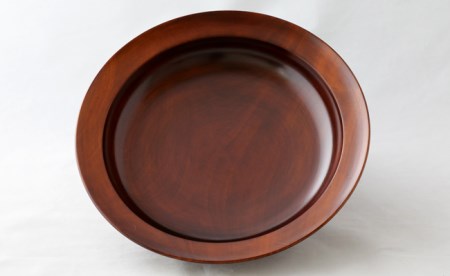 AO011_【天然木漆器】スープ皿（カレー皿）