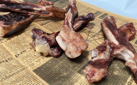 FW006_<大型犬用>無添加・天然いのしし骨ガム500g