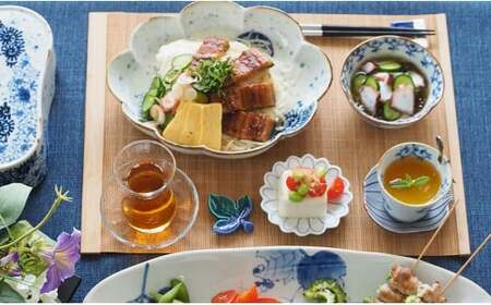 有田焼 雲形深皿 2枚セット【まるぶん】食器 器 うつわ 磁器 皿 盛皿