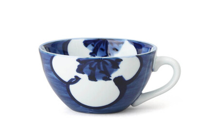 源右衛門窯 染付梅絵 スープ碗 有田焼 器 食器 皿 デザートカップ カフェオレボウル 35000円 3.5万円 A35-498