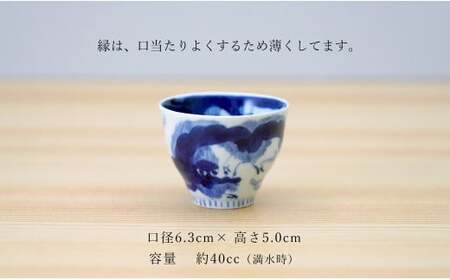 有田焼 片口とぐい吞み 龍雲酒器セット【そうた窯】酒器 器 うつわ 陶磁器 酒器セット 片口 ぐい呑み おちょこ 龍 手描き ギフト 電子レンジ対応 35000円 3.5万円 A35-545