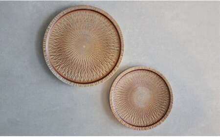 有田焼 Kanna plate（錆銀彩）2枚セット【まるふく】パスタ皿 ケーキ皿 プレート お皿 おしゃれ ワンプレート A35-291