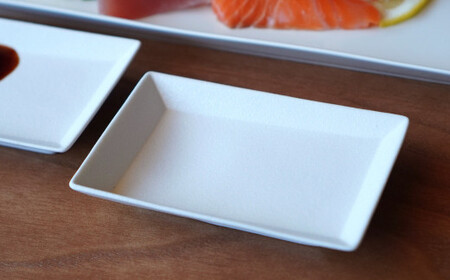 【アウトレット】金善製陶所 プレート 醤油小皿 3点セット 有田焼 シンプル おしゃれ ホワイト 白 A12-179