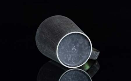 【NYが認めた煌めくマグ】有田焼 麟 Lin マグカップ 1個 (Green) 化粧箱入り パールの光が美しい高級感あるカップ【金照堂】マグカップ おしゃれ 人気 磁器 緑色 グリーン A27-1