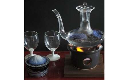 桜が咲くと飲み頃に! 耐熱桜燗瓶酒器セット【東洋セラミックス】有田焼 お正月 晩酌 日本酒 燗酒 熱燗 A35-297