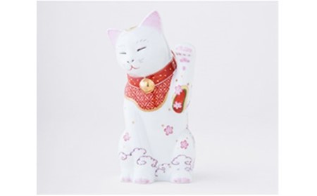 A100-42 賞美堂本店 招福猫 miw【撫子・親】