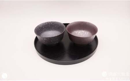 有田焼 和モダン丼 2個 セット【深海三龍堂】和食器 和風 どんぶり 丼もの bowl うどん そば ミニ丼 海鮮丼 親子丼 陶磁器 30000円 3万円 A30-794