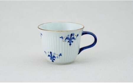 有田焼 リーヴス しのぎゆるり マグカップ 1個【皓洋窯】食器 たっぷり 手描き ティータイム おしゃれ かわいい お家カフェ A18-259