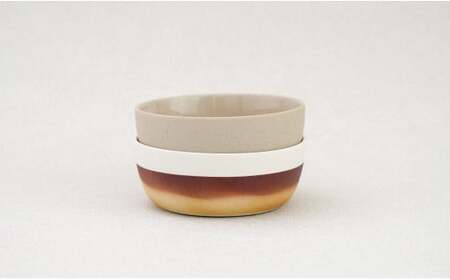 【田中里奈さんおすすめ！】有田焼 2016/ Bowl Gray Clay・Spray Color 2個 セット 【2016/ オリジナル】有田焼 食器 器 うつわ シンプル モダン ボウル A26-2