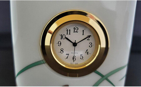 A25-153 香蘭社「リンドフィールド」 ペン立て時計