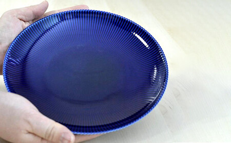 香蘭社 ピンストライプ（R）中皿 1枚 食器 器 うつわ 陶磁器 皿 ギフト 贈答 35000円 3.5万円 AA35-450