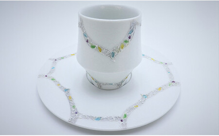 40 122 てん まる 工房 コーヒーカップ ソーサーペアセット 陶窯みかわや 佐賀県有田町 ふるさと納税サイト ふるなび