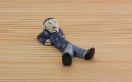 源右衛門窯 染錦絵変り マンダリン箸置 食器 はしおき 箸置き マンダリン 絵変り 有田焼 箸置き 高額 伝統工芸 箸置きギフト 有田焼箸置き A220-14