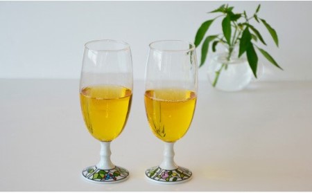 A10-167【訳あり】有田焼ペアビールグラス(ビートロ薔薇&ビートロぶどう) 東洋セラミックス