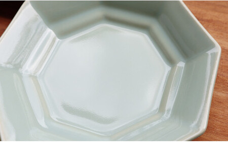 A30-211 有田焼 ニュアンスカラー５点セット まるふく 八角皿 シンプル ベージュ 小皿 豆皿 おしゃれ