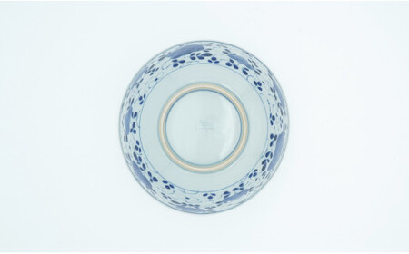 山口洋一工房 小花散し玉縁6寸鉢 有田焼 A40-99 | 佐賀県有田町