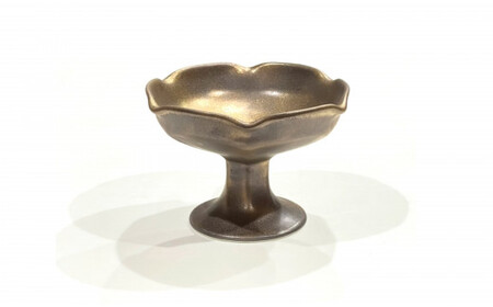 有田焼 金泥高台デザートカップ 2個セット 24to3 西富陶磁器 A24-19