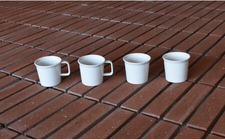 A25-320 1616/ TY Coffee Cup White セット 有田焼 器 食器 コーヒーカップ 白 ホワイト