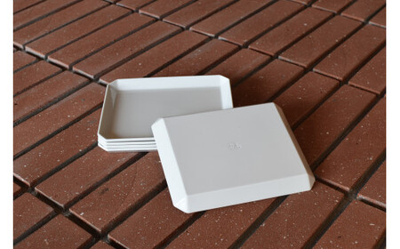 A30-283 1616/ TY Square Plate 165 White セット 有田焼 器 食器 皿 白 ホワイト プレート