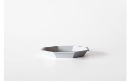 1616/ TY Anise Plate & Bowl 150 4枚セット【1616/arita japan】有田焼 食器 器 皿 小皿 八角皿 鉢 小鉢 アニス プレート ボウル グレー シンプル A40-378