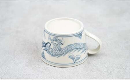 有田焼 坂本窯陶工房 龍絵スープマグ 35000円 3.5万円 A35-510