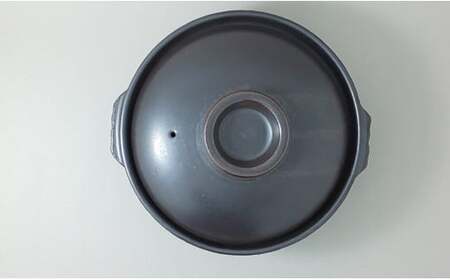 有田焼 黒 尺土鍋【ヤマト陶磁器】磁器 陶磁器 土鍋 鍋 遠赤外線 耐熱 耐久 保温 電子レンジ可 オーブン可 ブラック シンプル A85-31
