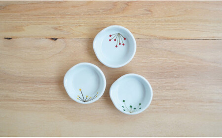 有田焼 取り皿と千代口のセット3種(キャンディ) やきもの工房こすず A24-42