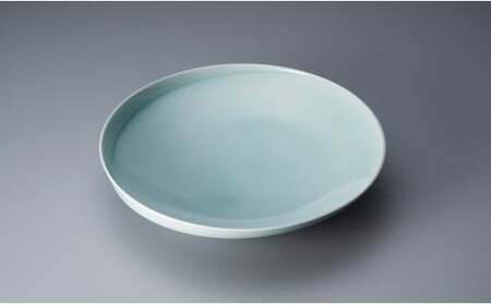 中仙窯 有田焼 青白磁鉢(中尾純作) A55-80