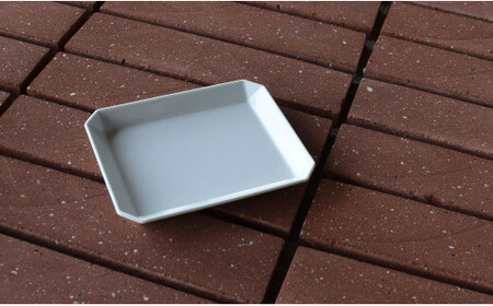 1616/ TY Square Plate 130 White 5枚セット 有田焼 器 皿 白 ホワイト A28-5