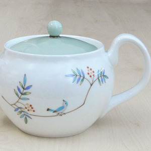 香蘭社◆有田焼◆ 小鳥の詩・茶の間揃