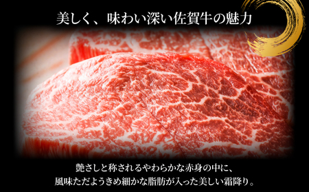 【A4~A5】佐賀牛モモステーキ 約1kg(100g×10p)