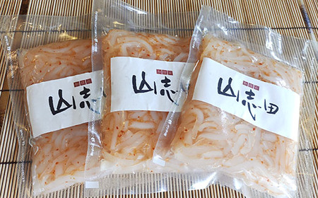 いか柚子胡椒和え 450g (150g×3パック) コリっとフワっと広がる旨味