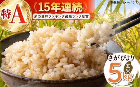 令和7年産 さがびより 玄米 5kg（一等米） [HDC002] 玄米 米 玄米 米 玄米 玄米 玄米 玄米