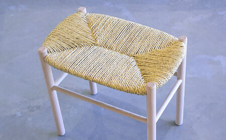 【受注生産】い草スツール(大)【bookMt.】HBW009 椅子椅子椅子椅子椅子椅子
