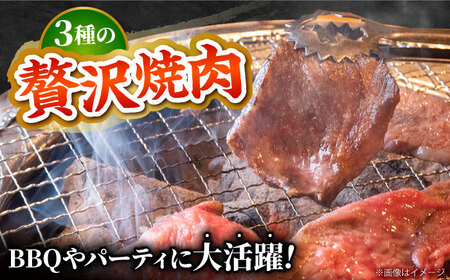 【12/15入金まで年内発送】【農林水産大臣賞】佐賀牛 プレミアム焼肉盛り合わせ300g×3種 HBH024 焼肉 佐賀牛 国産 和牛 黒毛和牛