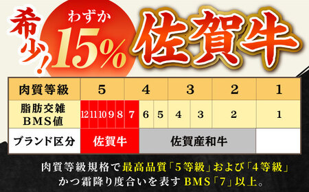 【全3回定期便】佐賀牛 プレミアム焼肉盛り合わせ300g×3種 HBH041 焼肉 佐賀牛 スライス 霜降り 国産 和牛