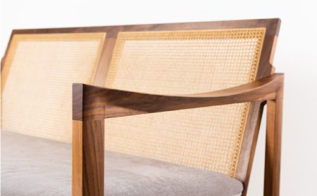 【木と過ごすくつろぎの時間】＜受注生産＞2Pソファ【bookMt.】[HBW006]家具 インテリア 手作り 椅子 ソファ 木製 チェア ウッド