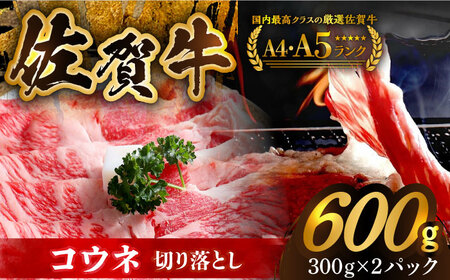 佐賀牛 コウネちゃん 600g（切り落とし肉） HCS004 切り落とし 牛肉