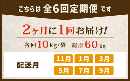 【先行予約】【6回定期便】特別栽培米 さがびより10kg（白米）〜山口さんちの贈り物〜【y'scompany】/米 お米 白米 ごはん ご飯 特別栽培米 ブランド米 さがびより 定期便 [IAS017]