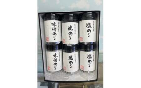 佐賀県有明海産一番摘み高級海苔　ボトル６本セット海苔 のり ノリ 焼海苔 高級海苔 国産海苔 佐賀県 太良町 O172
