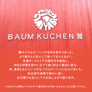  BAUM KUCHEN 雅の プリンバウム スイーツ おやつ バウムクーヘン プリンバウムクーヘン プリン ケーキ バウムクーヘン雅 佐賀県 太良町 MA9