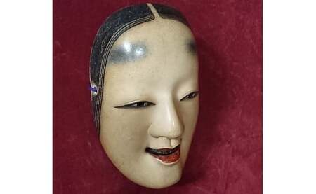 能面 吉備のおもて 伝統芸能 小面 古美術 能面 吉備のおもて 伝統芸能 小面 古美術