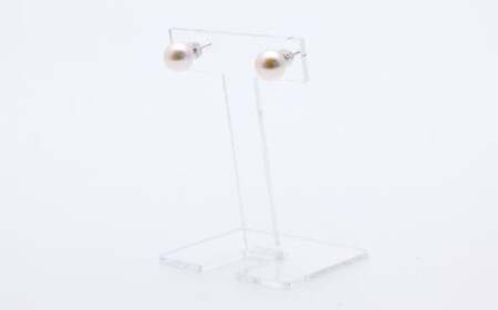 あこや真珠（約8mm珠） ピアス／K14ホワイトゴールド ジュエリー アクセサリー 真珠 パール 宝石 ピアス フォーマル 普段使い あこや 長崎県