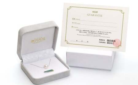 あこや真珠 (8-8.5mm珠) スルーペンダント ／ K18 ホワイトゴールド ジュエリー アクセサリー あこや 宝石 国産 長崎 長崎県 園田真珠 お祝い 贈答 プレゼント 成人式 卒業式 入学式 結婚式 記念日 誕生日 フォーマル ジュエリーケース レディース ファッション 