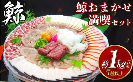 【7営業日以内発送】鯨おまかせ満喫セット (7種類以上) ／ 鯨 くじら クジラ 鯨刺身 鯨肉 鯨文化 くじら文化 長崎県 長崎市