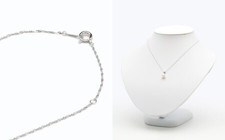 あこや真珠 (7.5～8mm珠) ペンダント WG パール アクセサリー ／ ジュエリー ファッション 長崎県 長崎市 園田真珠