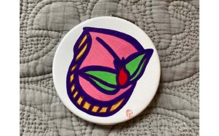 【20営業日以内発送】桃かすてらミラー ／ ハンドミラー コンパクトミラー おしゃれ かわいい 鏡 ミラー 雑貨 長崎県 長崎市