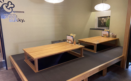 「出島ばらいろ」のステーキをランチで楽しめる【onikuのcafe meat sukky】 お食事券 3000円分 金券 チケット 食事 ギフト券