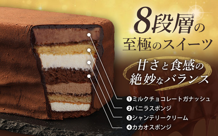 【ふるなびWEEK対象】【7営業日以内発送】長崎石畳ショコラ ハーフサイズ2個 ／ ケーキ スイーツ ご当地スイーツ グルメ チョコ チョコレート グルメ FN-Limited-PR