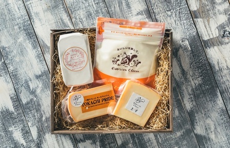 AE-1801 広内エゾリスの谷チーズ 4点セット